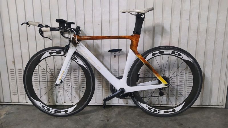 Used Merida Metta Eolo V3 TT 2012 Road & Gravel, White — image 2 of 9