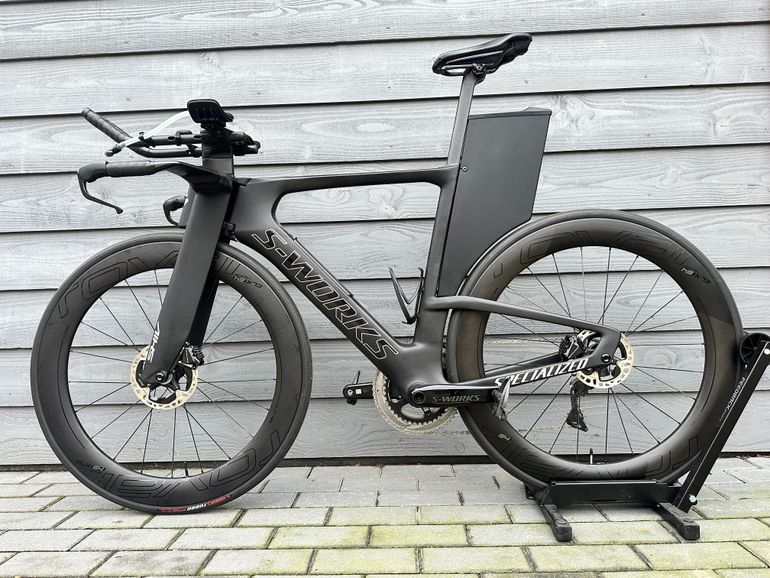 Used Specialized S-Works Shiv TT Disc 2021 Road & Gravel, Nero — image 2 of 9