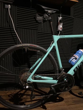 Used Bianchi Sprint - 105 Di2 2024 Road & Gravel, Blue — image 2 of 7