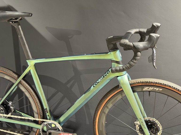 Used Colnago C68 GRAVEL MIS TELAIO 510 2024 Road & Gravel, Green — image 6 of 6
