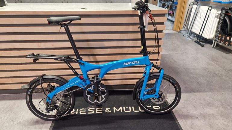Used Riese & Müller Birdy 2024 Mountainbike, Blu — image 9 of 15