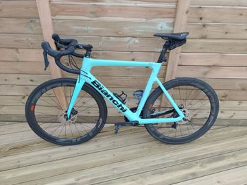 Used Bianchi Aria Disc 105 2024 Road & Gravel, Green — image 2 of 4