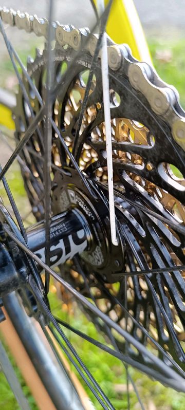Used Niner AIR 9 RDO SRAM XX1 EAGLE GOLD 1 x 12V 2017 Mountainbike, Black — image 57 of 60
