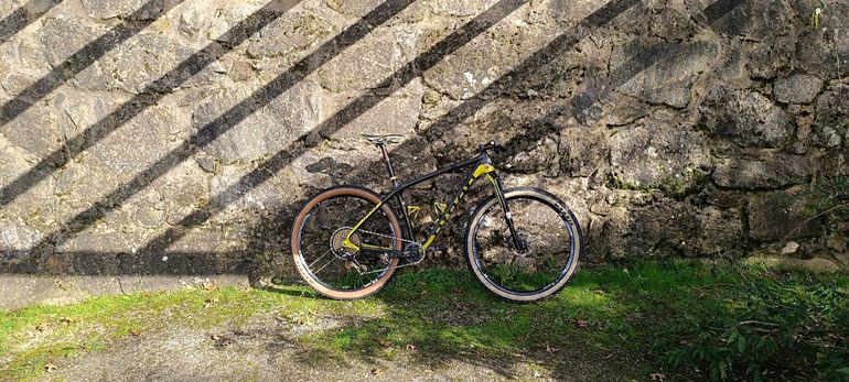 Used Niner AIR 9 RDO SRAM XX1 EAGLE GOLD 1 x 12V 2017 Mountainbike, Black — image 60 of 60