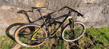 Used Niner AIR 9 RDO SRAM XX1 EAGLE GOLD 1 x 12V 2017 Mountainbike, Black — image 59 of 60