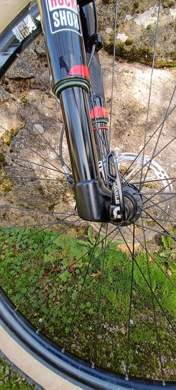 Used Niner AIR 9 RDO SRAM XX1 EAGLE GOLD 1 x 12V 2017 Mountainbike, Black — image 32 of 60
