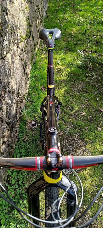 Used Niner AIR 9 RDO SRAM XX1 EAGLE GOLD 1 x 12V 2017 Mountainbike, Black — image 45 of 60