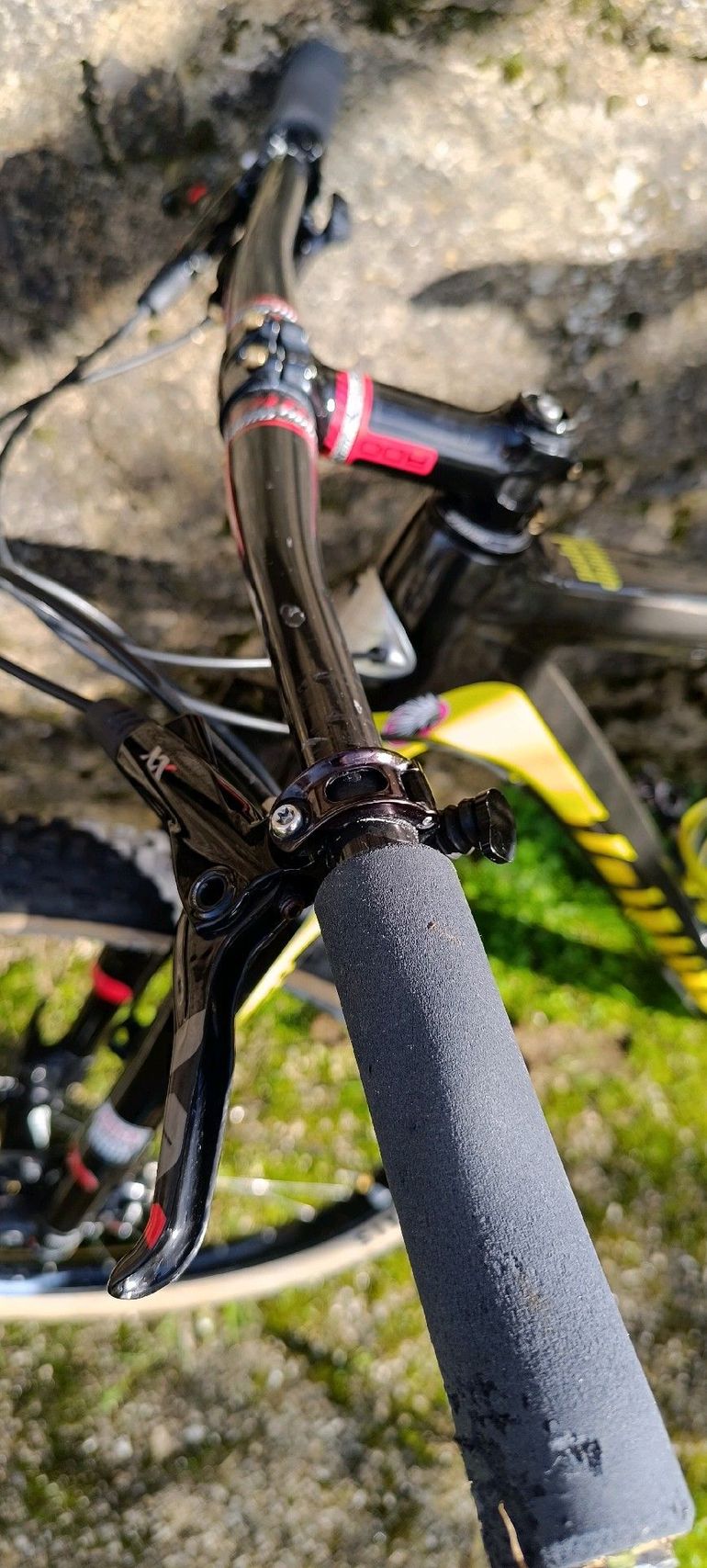 Used Niner AIR 9 RDO SRAM XX1 EAGLE GOLD 1 x 12V 2017 Mountainbike, Black — image 44 of 60