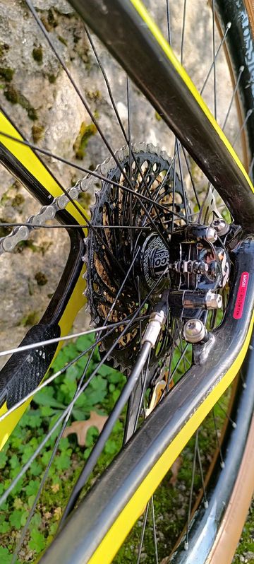 Used Niner AIR 9 RDO SRAM XX1 EAGLE GOLD 1 x 12V 2017 Mountainbike, Black — image 4 of 60