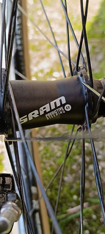 Used Niner AIR 9 RDO SRAM XX1 EAGLE GOLD 1 x 12V 2017 Mountainbike, Black — image 35 of 60