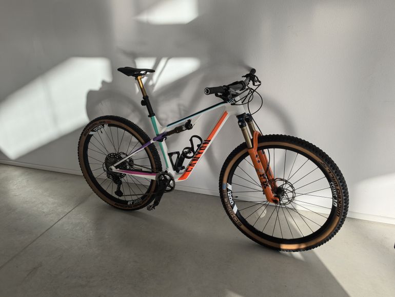 Used Canyon Lux Trail CF 9 Emily Batty 2023 2023 Mountainbike, White, 29 — image 3 of 15