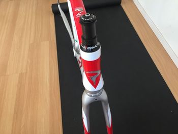 Used Pinarello FP 7 Frameset 2010 Road & Gravel, White — image 6 of 6