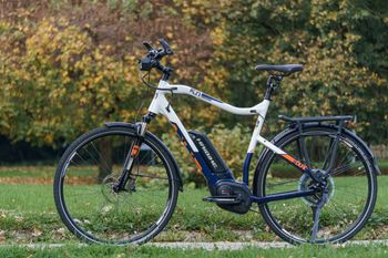 Used Haibike SDURO Trekking 5.0 2019 Mountainbike, Bianco — image 15 of 43