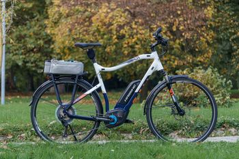 Used Haibike SDURO Trekking 5.0 2019 Mountainbike, Bianco — image 5 of 43