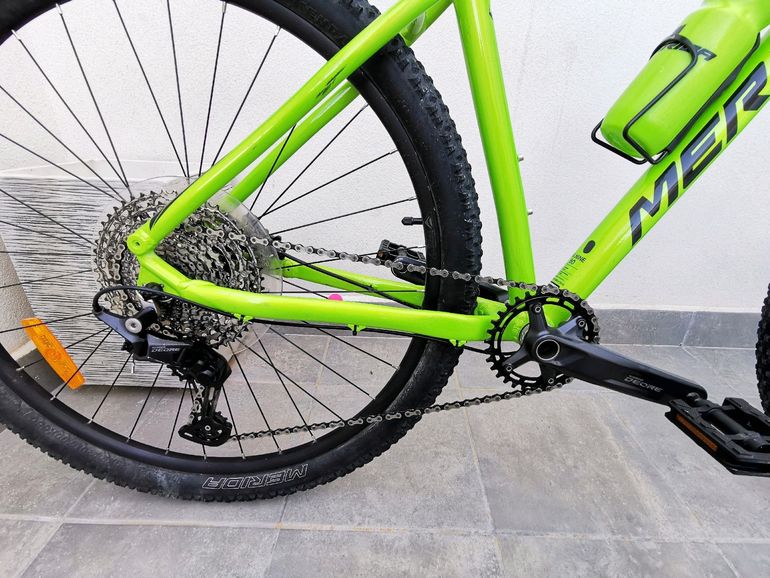 Used Merida BIG.NINE 80 2024 2024 Mountainbike, Verde — image 3 of 8