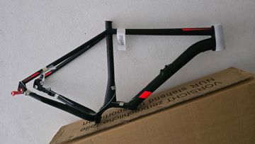 Used CUBE suv hybrid 45 SL 500 29 Frameset 2015 Mountainbike, Black — image 4 of 5