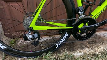 Brugt Cannondale Synapse Hi-MOD Disc RED eTap 2018 2018 Road & Gravel — billede 11 af 12