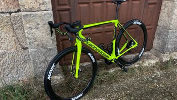 Brugt Cannondale Synapse Hi-MOD Disc RED eTap 2018 2018 Road & Gravel — billede 9 af 12