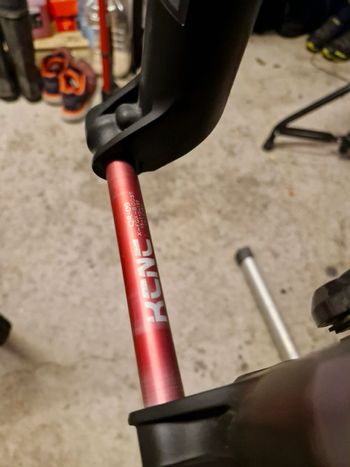 Orbea OIZ M10-TR 2019 2019 Mountainbike usato, Rosso — immagine 12 di 17