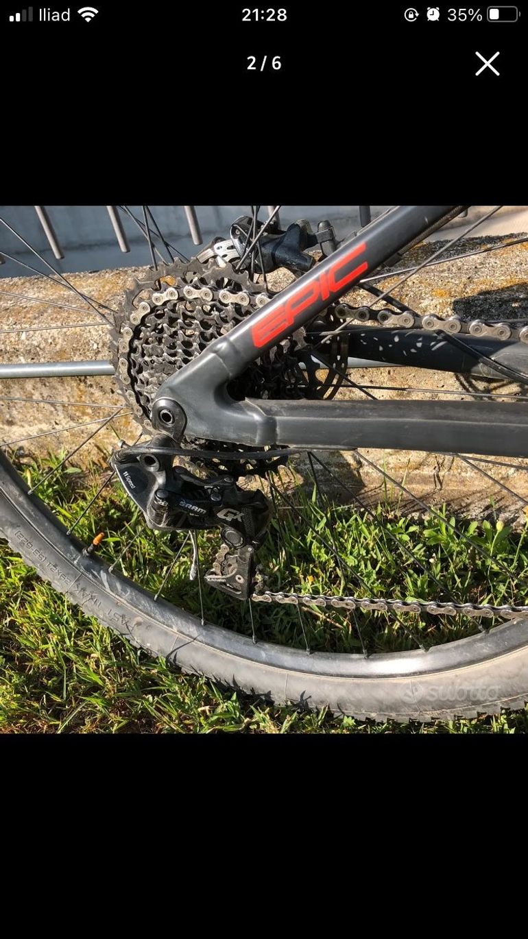 Used Specialized Men's Epic Comp 2018 2018 Mountainbike, Black, 29 — image 6 of 6