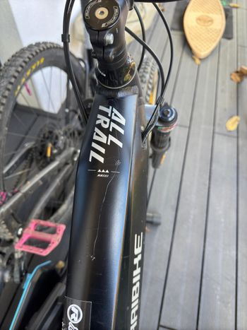 Haibike Alltrail Shimano Deore 2022 Mountainbike usato, Nero — immagine 5 di 9
