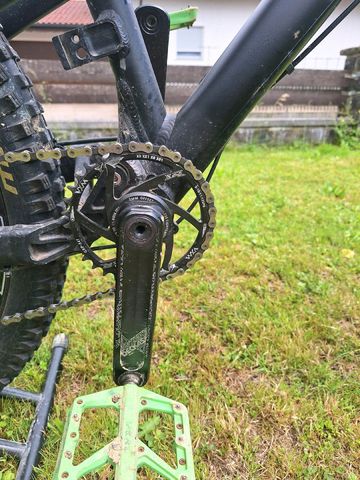 Gebrauchtes Rose Uncle jimbo SRAM X01 2014 Mountainbike, Schwarz — Bild 7 von 7