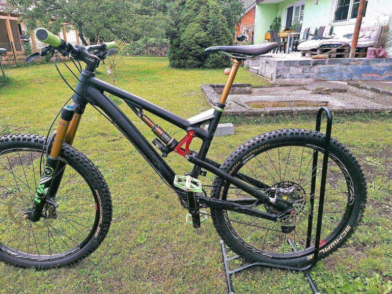Gebrauchtes Rose Uncle jimbo SRAM X01 2014 Mountainbike, Schwarz — Bild 4 von 7