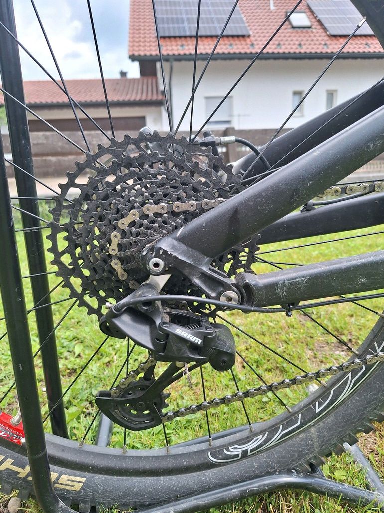 Gebrauchtes Rose Uncle jimbo SRAM X01 2014 Mountainbike, Schwarz — Bild 6 von 7