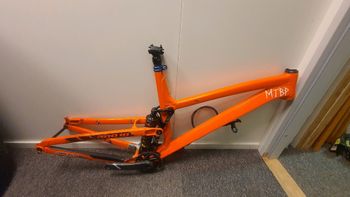 Propain Spindrift Race 2018 Frameset 2018 Mountainbike usato, Arancione — immagine 4 di 4