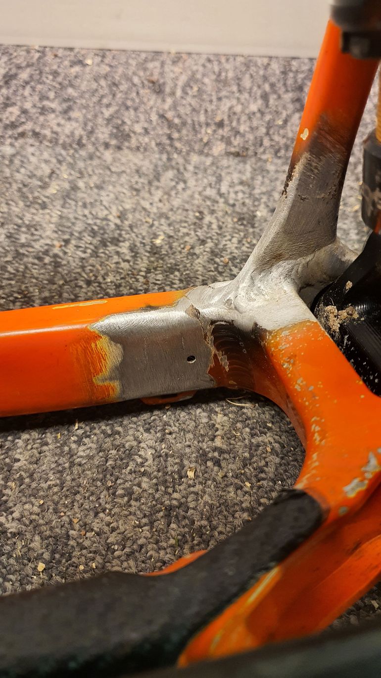Propain Spindrift Race 2018 Frameset 2018 Mountainbike usato, Arancione — immagine 3 di 4