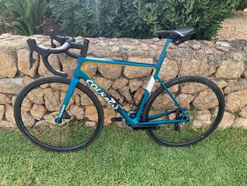 Used Colnago V3 Disc Rival AXS Bike 2023 2023 Road & Gravel, Blau — image 3 of 6