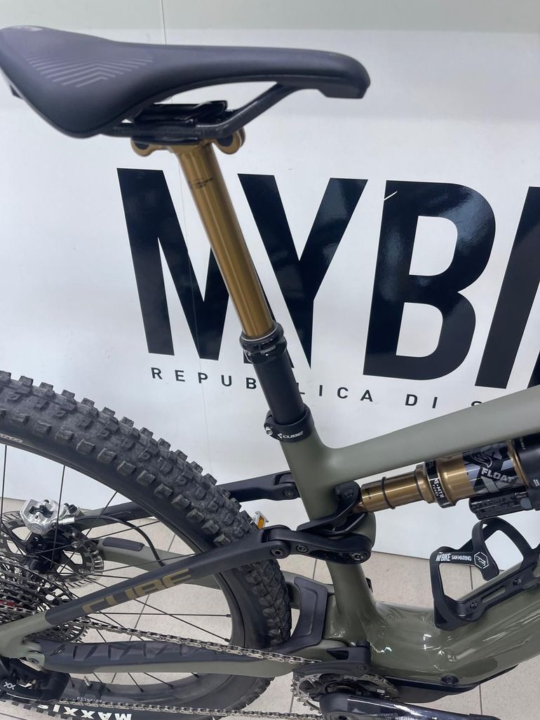 Used CUBE AMS HYBRID ONE44 C:68X SUPER TM 2024 Mountainbike, Black — image 3 of 11