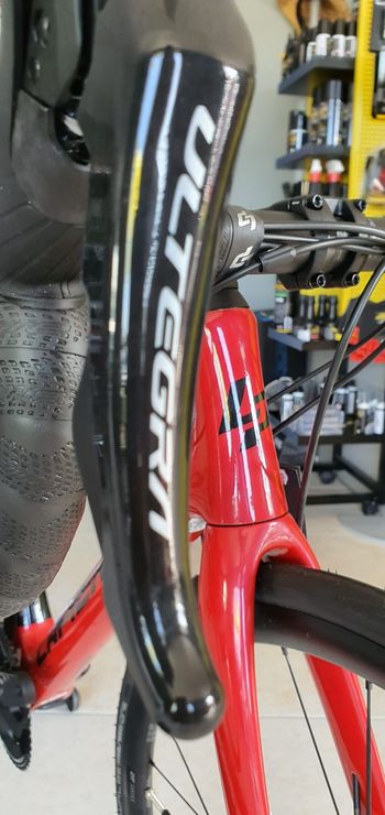 Used Lapierre 6.0 sl carbon shimano 105 2021 Road & Gravel, Red — image 12 of 14