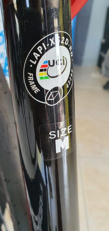 Used Lapierre 6.0 sl carbon shimano 105 2021 Road & Gravel, Red — image 13 of 14