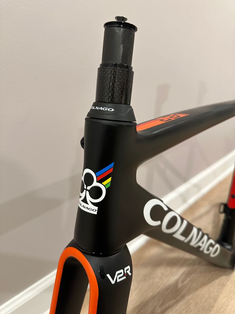 Used Colnago V2-R Disc Frameset Frameset 2021 Road & Gravel, Black — image 8 of 18