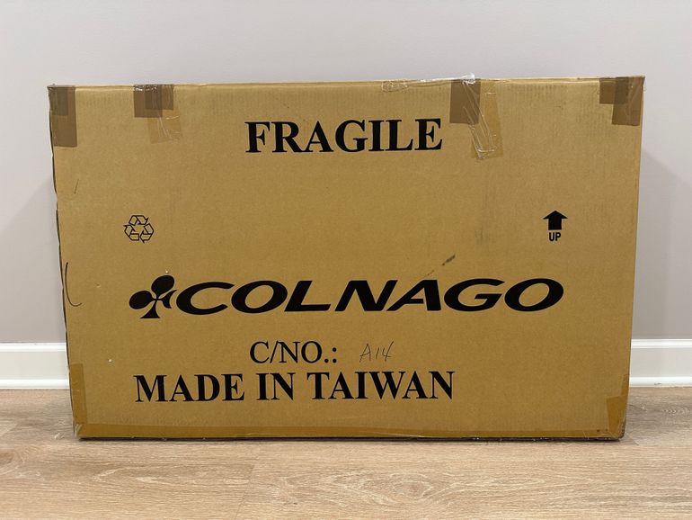 Used Colnago V2-R Disc Frameset Frameset 2021 Road & Gravel, Black — image 17 of 18