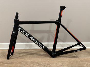 Used Colnago V2-R Disc Frameset Frameset 2021 Road & Gravel, Black — image 2 of 18