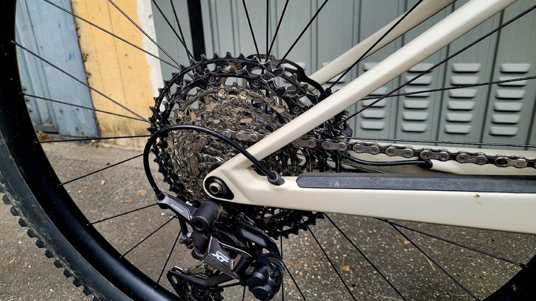 Used Canyon Lux Trail CF 7 2022 2022 Mountainbike, Light Gray, 29 — image 4 of 5