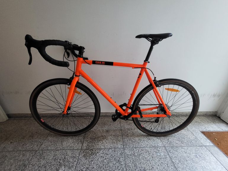 Used FIXIE Inc. Floater Race 8S 2020 Road & Gravel, Orange — image 3 of 4