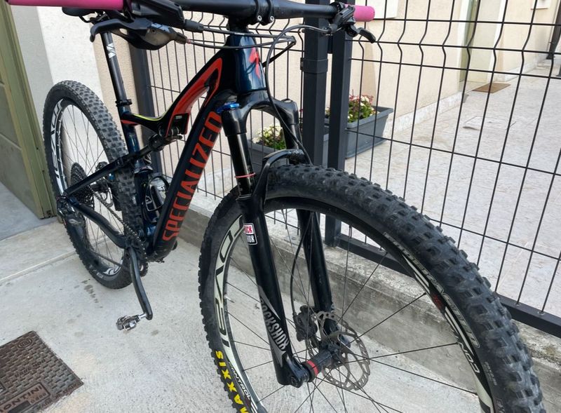 Used Specialized Era Comp Carbon 29 2016 2016 Mountainbike, Blue, 29 — image 2 of 6