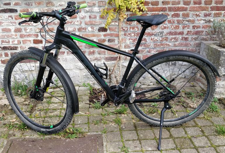 Used CUBE AIM SL 29 2018 2018 Mountainbike, Schwarz, 29 — image 2 of 3