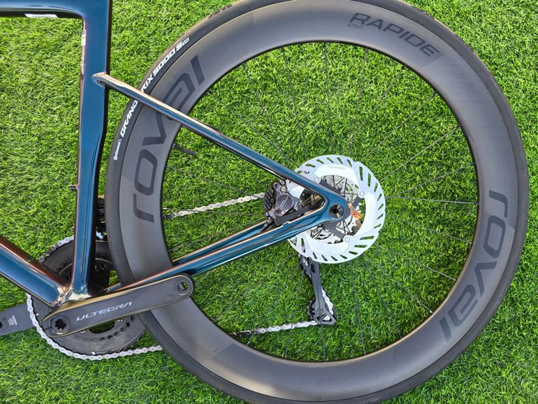 Used Specialized S-Works Tarmac SL8 Ultegra Di2 54 2025 Road & Gravel, Blue — image 7 of 9