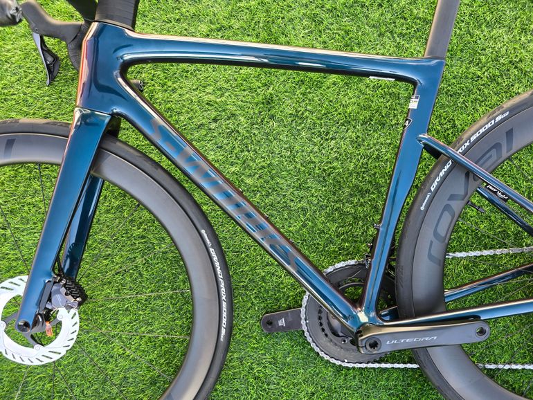 Used Specialized S-Works Tarmac SL8 Ultegra Di2 54 2025 Road & Gravel, Blue — image 6 of 9