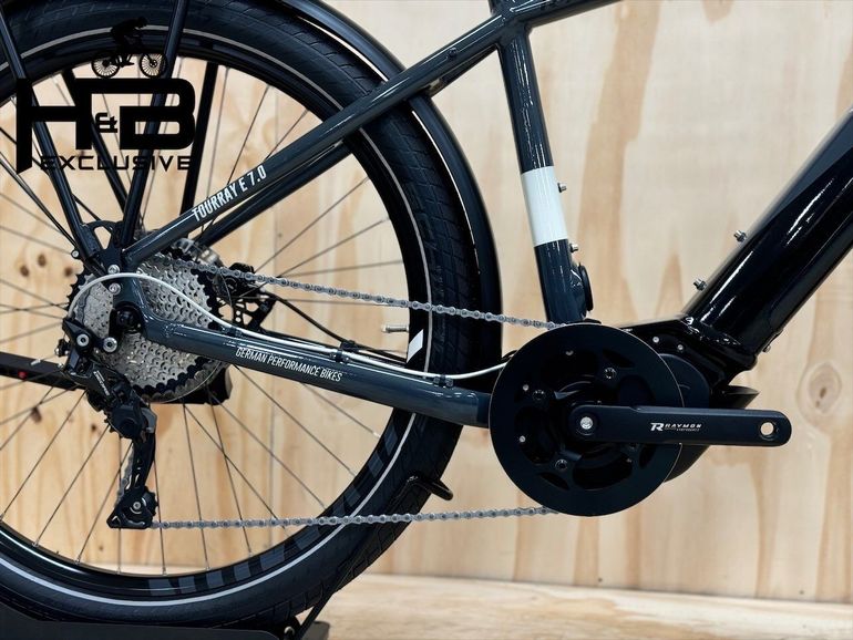 Used R RAYMON Tourray E 7.0 Shimano Deore 2020 Mountainbike, Black — image 3 of 16