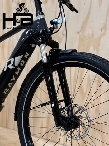 Used R RAYMON Tourray E 7.0 Shimano Deore 2020 Mountainbike, Black — image 4 of 16