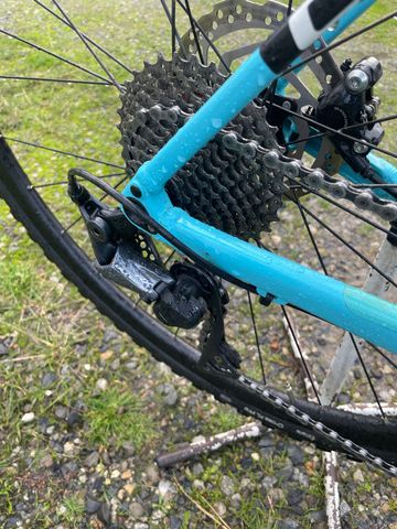 Used CUBE CROSS RACE PRO 2022 2022 Road & Gravel, Blue — image 3 of 4
