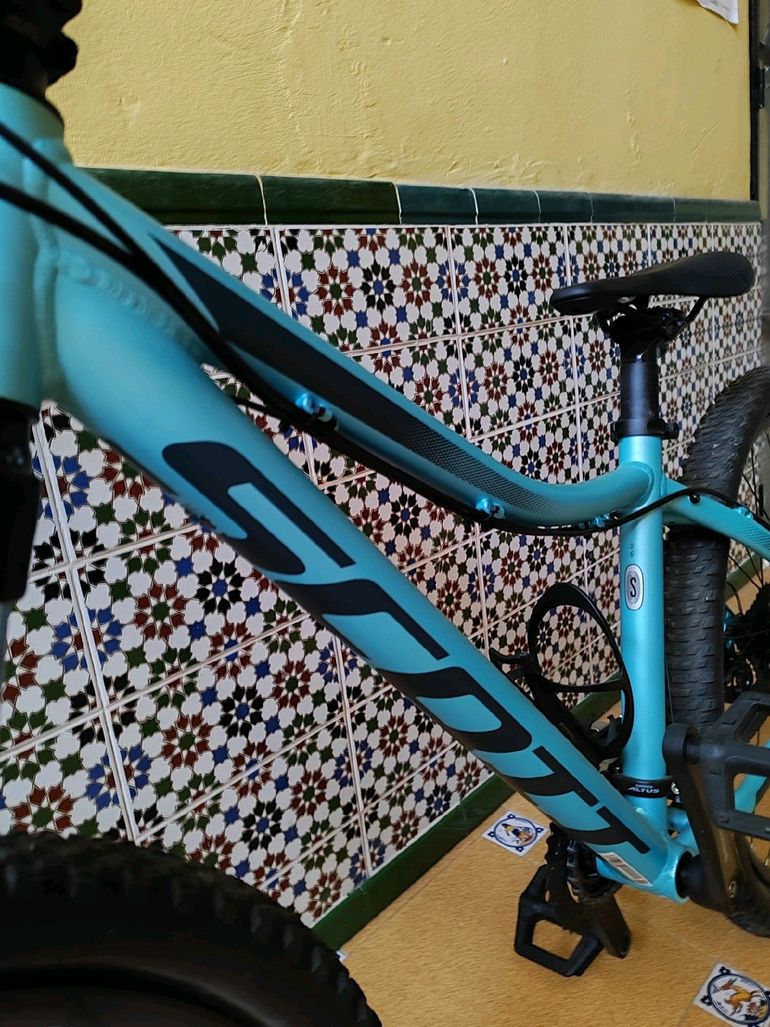 Used Scott Contessa 26 disc 2019 Mountainbike, Blue — image 3 of 6