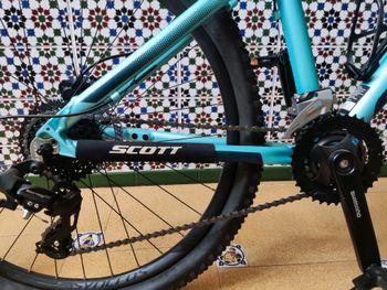 Used Scott Contessa 26 disc 2019 Mountainbike, Blue — image 4 of 6