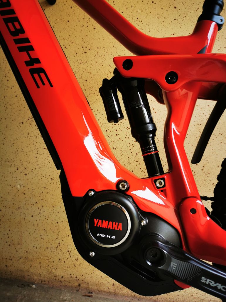 Used Haibike AllMtn CF 12 2022 2022 Mountainbike, Red, 29 — image 3 of 13