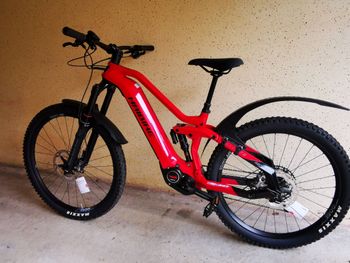 Used Haibike AllMtn CF 12 2022 2022 Mountainbike, Red, 29 — image 1 of 13
